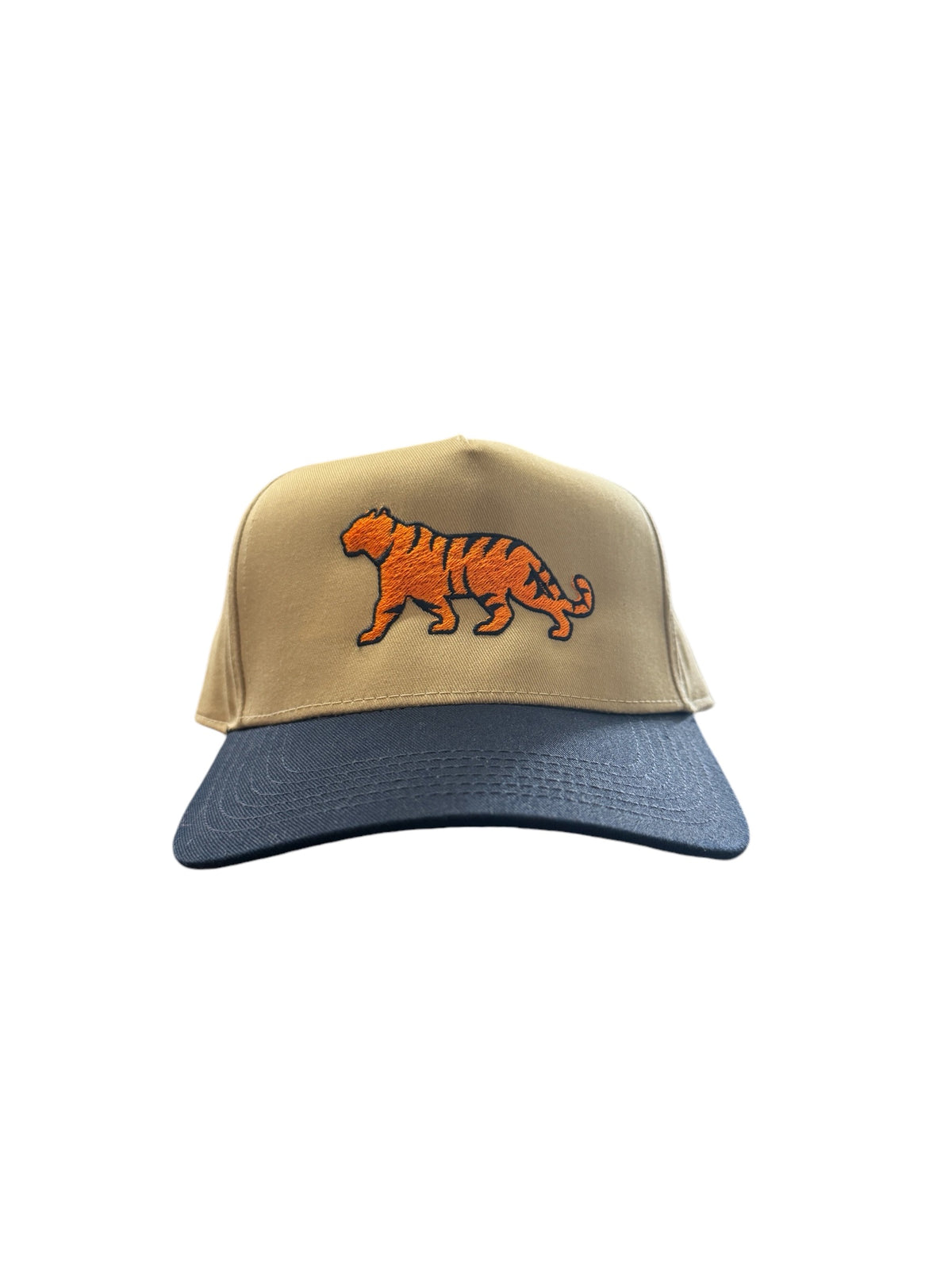 Embroidered Tiger KHAKI/NAVY