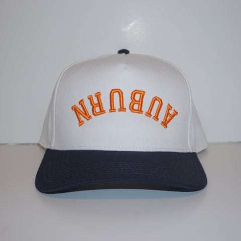 Upside Down Auburn WHITE/NAVY